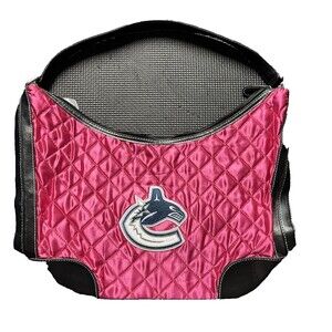 Little earth Vancouver Canucks Pink Quilted Tote Bag with Handle